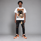 AJ1 Retro High OG Hahariot Shirt "Own The Block" Graphic Oversized T-Shirt – Vintage Streetwear