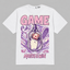 Travis Scott x AJ1 Low OG Hahariot Shirt Game Match & Win Graphic Oversized T-Shirt – Vintage Streetwear