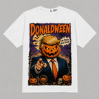 Halloween Pumpkin "DonalDWEEN" Graphic Oversized T-Shirt – Vintage Streetwear