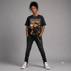 Halloween Pumpkin "Donaldween Bigly Boo" Graphic Oversized T-Shirt – Vintage Streetwear