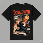 Donaldween Pumpkin Heist Graphic Oversized T-Shirt – Vintage Streetwear