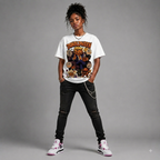 Donaldween Halloween Graphic Oversized T-Shirt – Vintage Streetwear