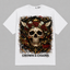 Skull & Roses "Crown & Chains" Graphic Oversized T-Shirt – Vintage Streetwear