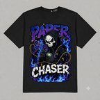 "Paper Chaser" Graphic Oversized T-Shirt – Vintage Streetwear