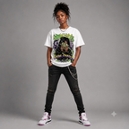 Cash Chaser Unisex Jersey Tee Graphic Oversized T-Shirt – Vintage Streetwear