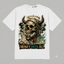 Skull "Money Over All" Graphic Oversized T-Shirt – Vintage Streetwear
