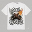 "Soul Hustle" Unisex Graphic Oversized T-Shirt – Vintage Streetwear