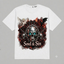 Skull & Flames "Soul & Sin" Oversized T-Shirt – Vintage Streetwear