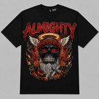 Almighty Skull Sports Jersey — Men's Graphic Athletic Tee