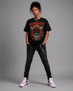 Almighty Skull Sports Jersey — Men's Graphic Athletic Tee
